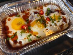 锡纸烤鸡蛋-松渡·鲜肉泥炉烤肉(时代天街店)