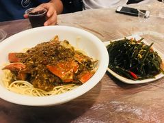 蟹脚热干面-沈记烧烤海鲜(江汉二路店)