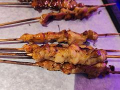 黑椒嫩鸡肉串-喝丢一只鞋海鲜烧烤·海肠捞饭(东关街店)