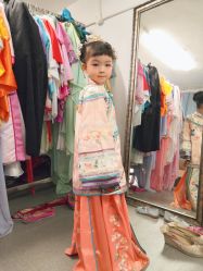-后宫·古装汉服京剧儿童亲子全家福摄影