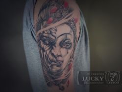 -幸运7纹身刺青Lucky7tattoo