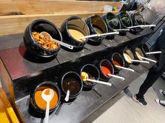 自助调料区-贰重天冰煮羊自助火锅(东坝店)
