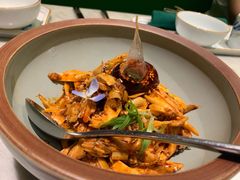 敲糖棒棒鸡-辛香汇·现炒川菜(淮海路百盛店)
