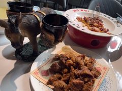 -乔家小院•非遗驴肉•本地小海鲜(滨河路店)