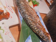 炭烤青花鱼-藤原布二·八佰善会席料理(奥体店)