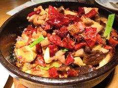石锅椒麻鸡-蜀宴小调·精致家常菜(来福士店)