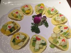 水果虾子色拉-沙田轩(古北店)