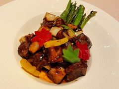 黑椒彩椒青葱爆九级和牛柳-丽思卡尔顿酒店-天泰轩中餐厅(大沽北路店)