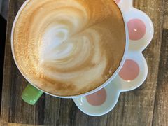 拿铁-小时光咖啡馆(北锣鼓巷店)