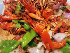 椒盐小龙虾-阿木龙虾·烧烤涮肉羊蝎子(栖山路店)