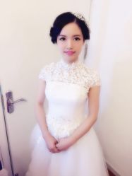 贺贺工作室新娘跟妆-贺贺新娘造型婚纱店