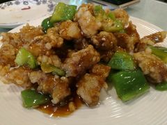 溜肉段-听涛雅苑百味饺子老家菜馆