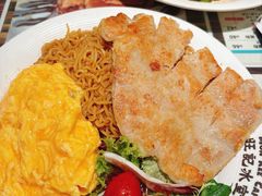 猪扒滑蛋印尼捞面-旺记冰室(九龙中心大厦店)