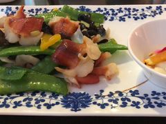 兰豆炒兰花蚌-广州塔晖粤轩中餐厅