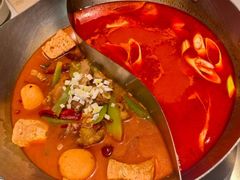 招牌牛腩鸳鸯锅-左庭右院鲜牛肉火锅(新梅广场店)