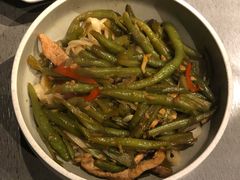 豆角丝炒肉拌转百刀-日上三甘(三里屯店)