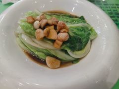 拍蒜奶油时蔬-令氏家外家周秦食府(高新店)