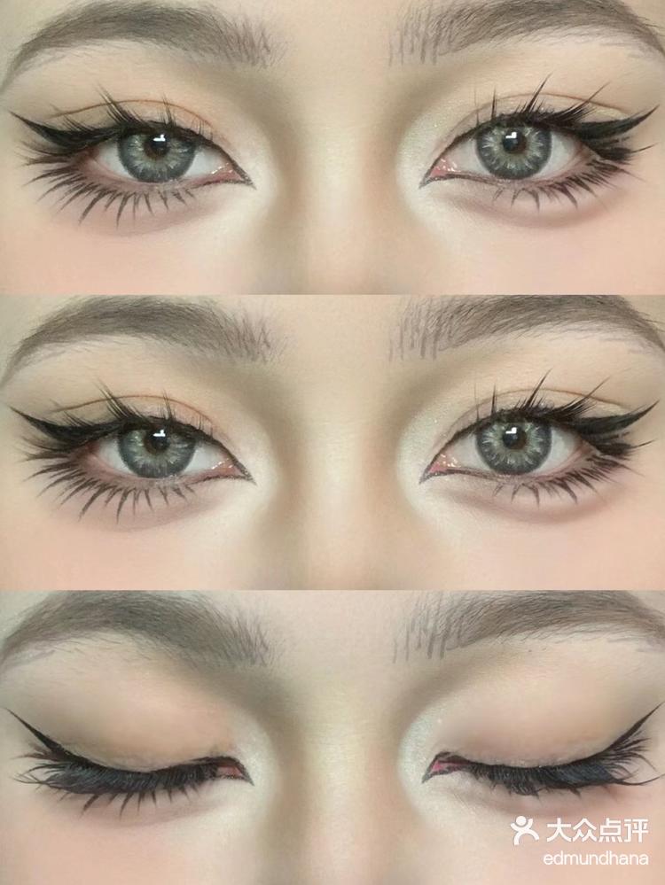 4月7日 20:09 关注 浓颜钓系狐狸眼眼妆 美疯的程度,无色眼影只修容