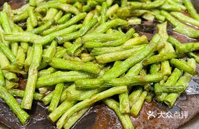 Large Plate Shrimp Paste Green Beans