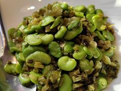 雪菜炒豆瓣-钱塘花园·宁波菜