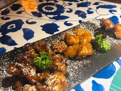 雪花糖醋里脊-绿茶餐厅(乐峰广场店)