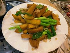 小葱虾皮饼子-禾记海鲜烧烤(八一路店)