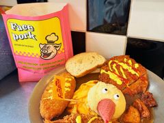 -facepork脸猪咖喱·比脸大的猪排(建国西路店)