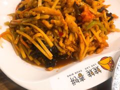 鱼香肉丝-合合春饼·酱骨·东北菜(潘家园店)
