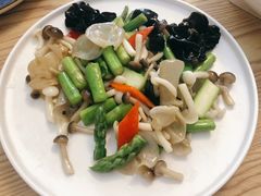 笋尖口蘑炒秋耳-南山酒肆(南山董事绘店)