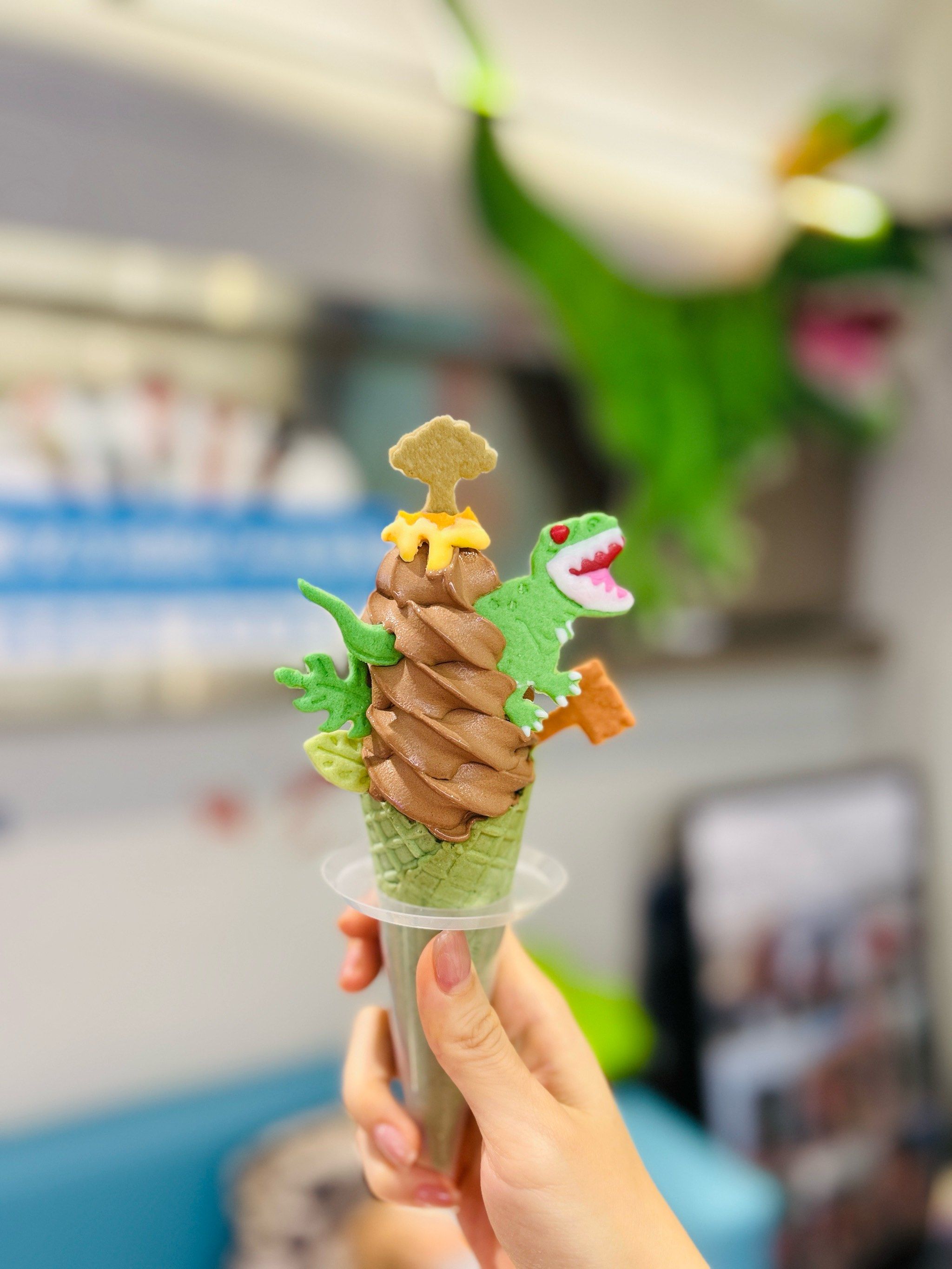 恐龙主题手工冰淇淋🍨