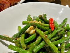 虾酱炒四季豆-帕蓝·暹罗料理(大学路店)