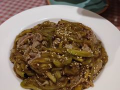 茄子牛肉-吉事利茶餐厅