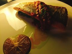 香煎海鲈鱼-WOLFGANG PUCK KITCHEN & BAR(迪士尼小镇店)