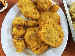 炸藕合拼丸子-教师之家赵家羊汤馆(东青龙街店)