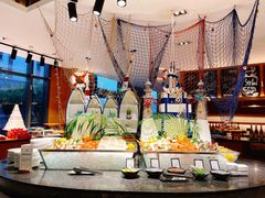 自助取餐区-西安高新希尔顿酒店·咖啡露台西餐厅