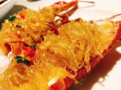 蒜蓉粉丝蒸龙虾仔-开海·红岛海鲜虾水饺(石老人店)