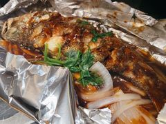 酱烤活鲈鱼-新白鹿餐厅(虹桥南丰城店)