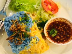 -蝶豆花蓝面条