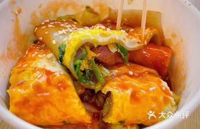 Double Meat Sausage Grilled Cold Noodles