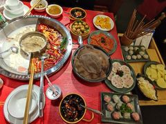 -谭鸭血老火锅(娄星区长青街店)