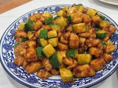 酱爆鸡丁-北大地皖峰饭馆