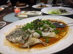鲜花椒蒸桂花鲈-猪肉婆私房菜(容桂总店)