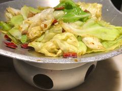 干锅包心菜-绿茶餐厅(乐峰广场店)