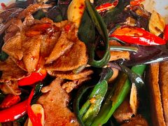 血皮菜炒猪肝-冯记豆花店(健翔桥店)