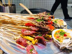 -烎记烧烤(蓝天花园店)