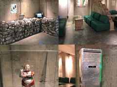 锡纸包住的空调-悦茶堂