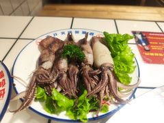 -喜悦小串丹东小黄牛海鲜烧烤大排档(民主广场店)