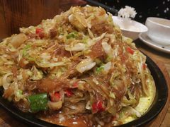 铁板粉丝包菜-麻辣婆婆·川菜(少林路店)