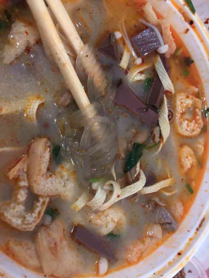 老鸭堂鸭血粉丝汤(双井店)-"因为是外卖,环境和服务就不说了,反正包装