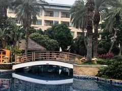-海悦山庄酒店-花园泳池